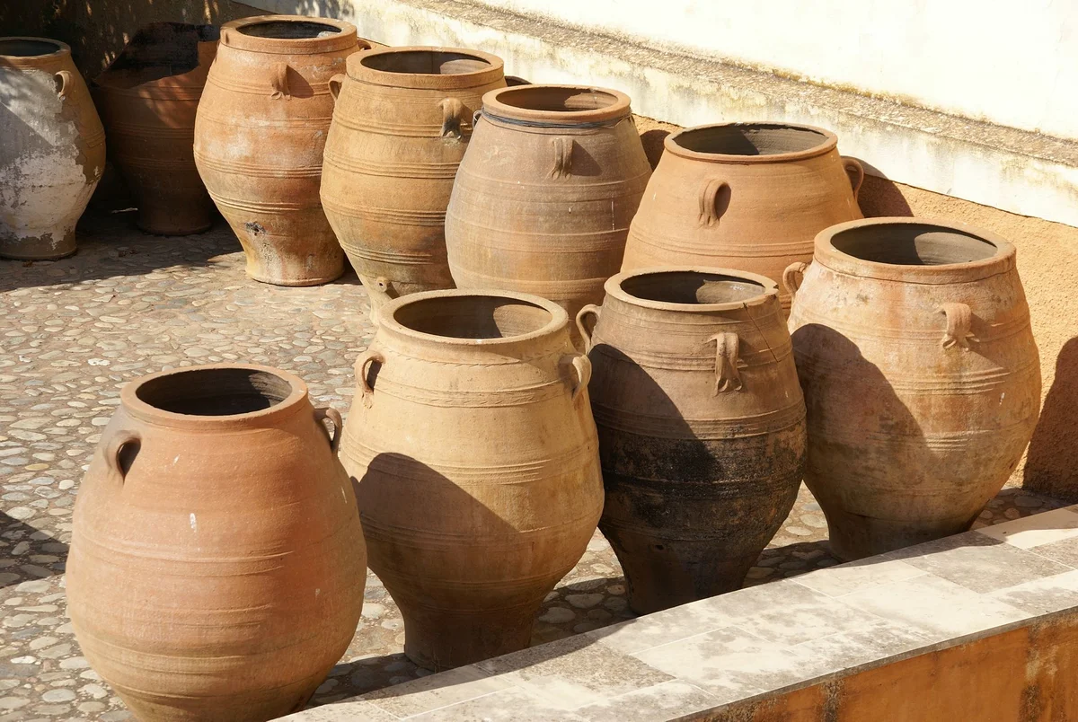 Thrapsano Pottery Village view 1