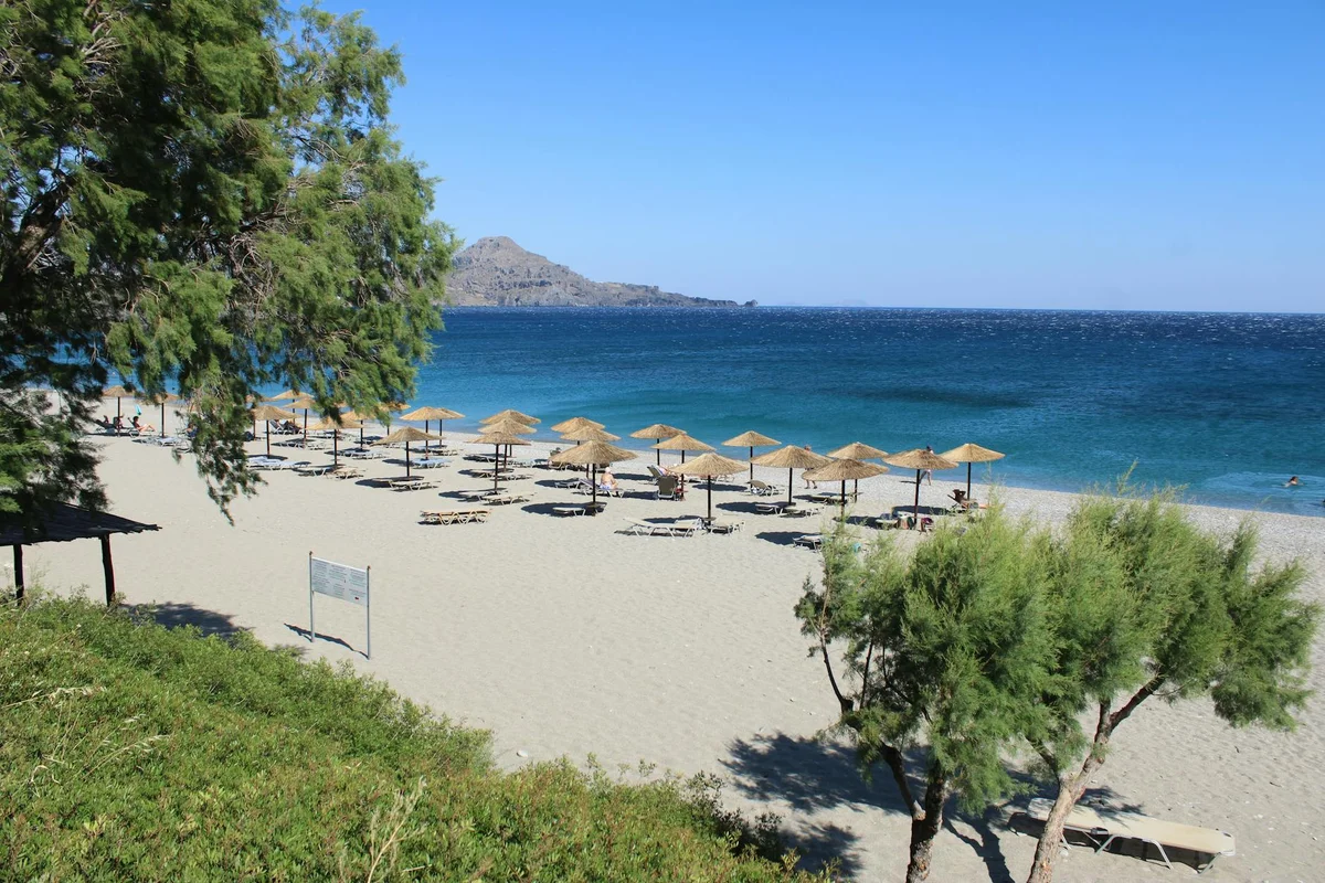 Vai Palm Beach Crete feature