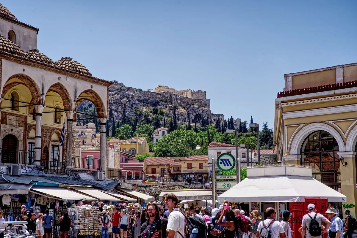 Varvakios Agora view 2