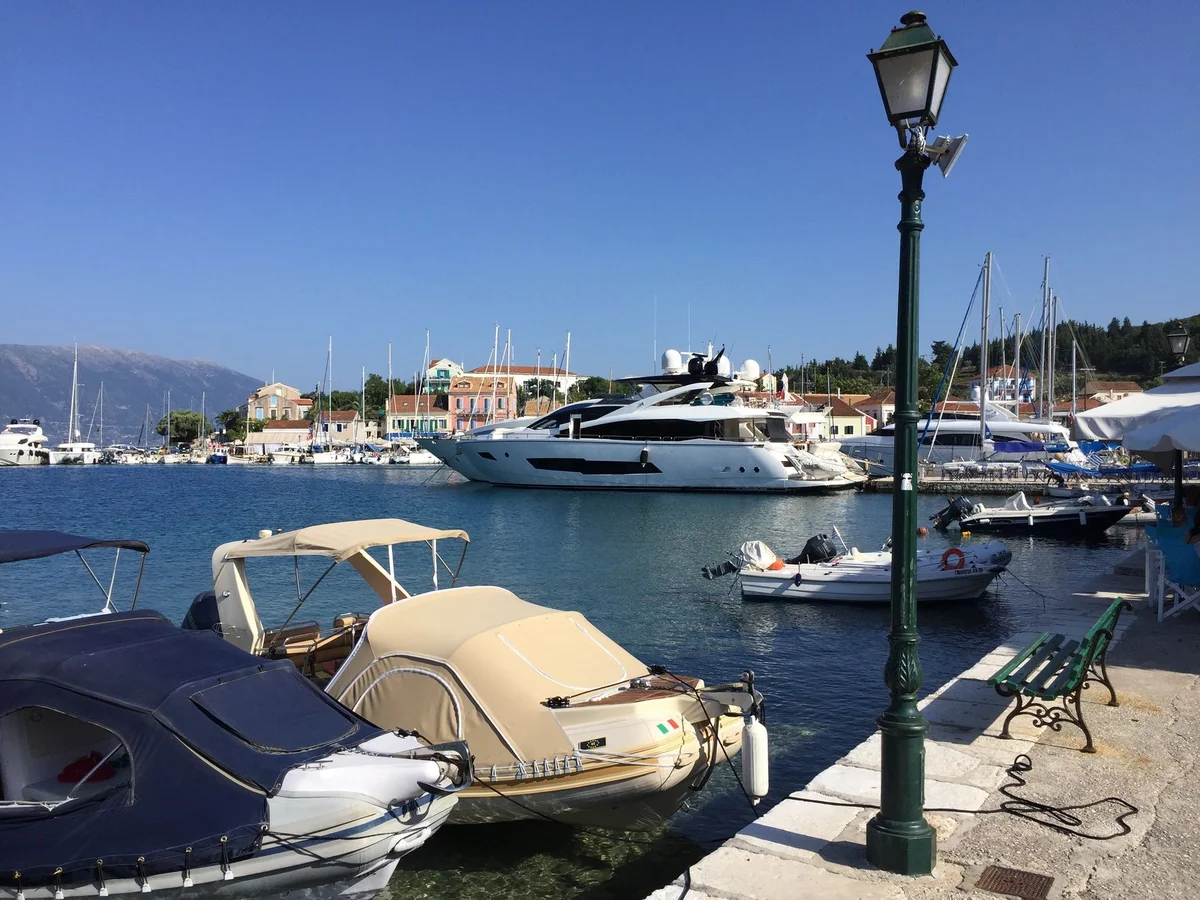 Venetian Lighthouse Fiskardo view 1