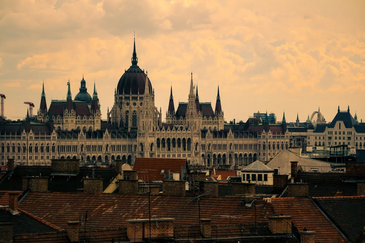 Danube River Budapest view 1