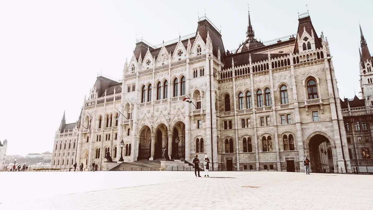 Hungarian Parliament Building view 1