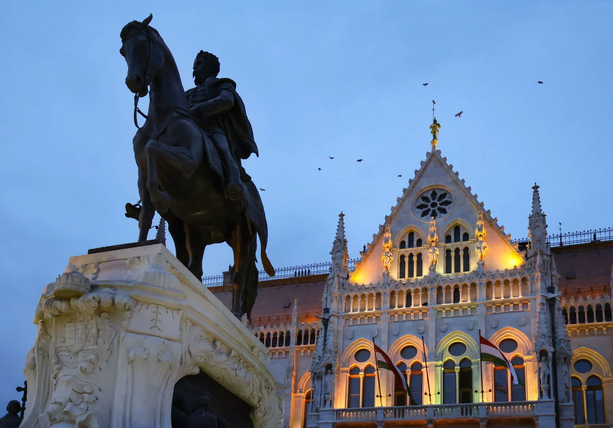 Hungarian Parliament Building view 2