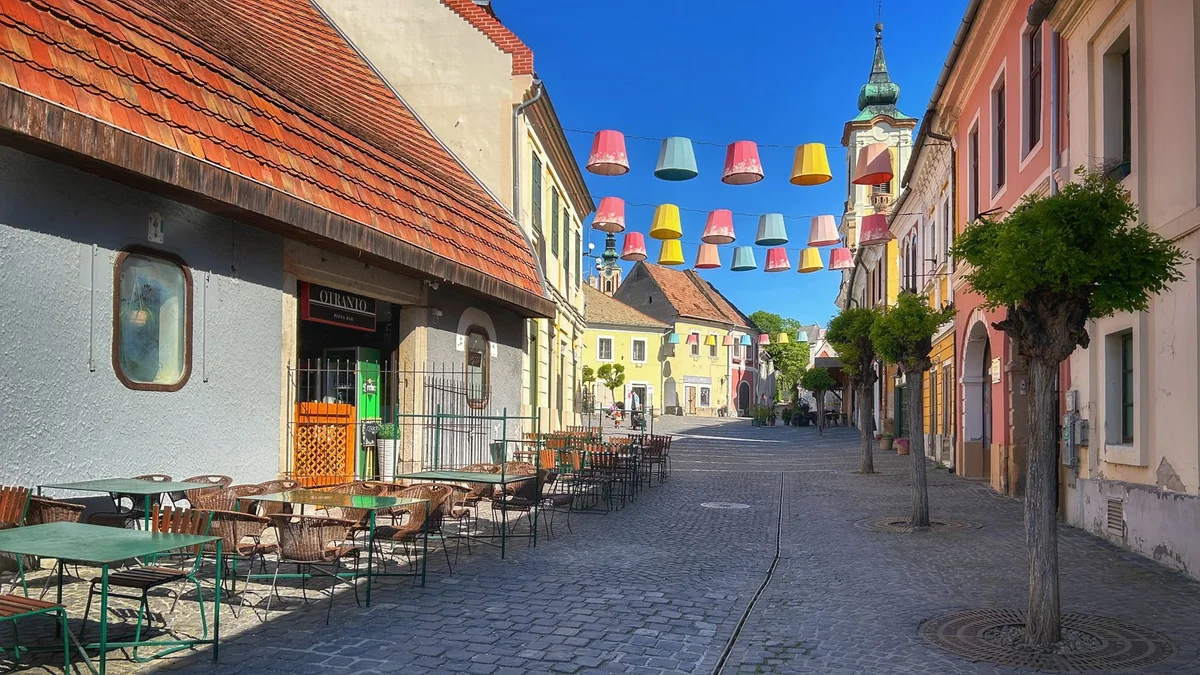 Szentendre Old Town view 1