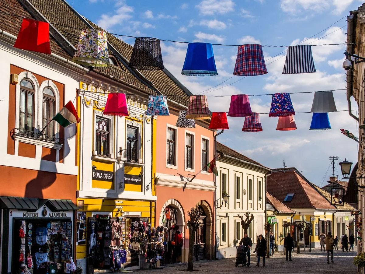 Szentendre Old Town view 2