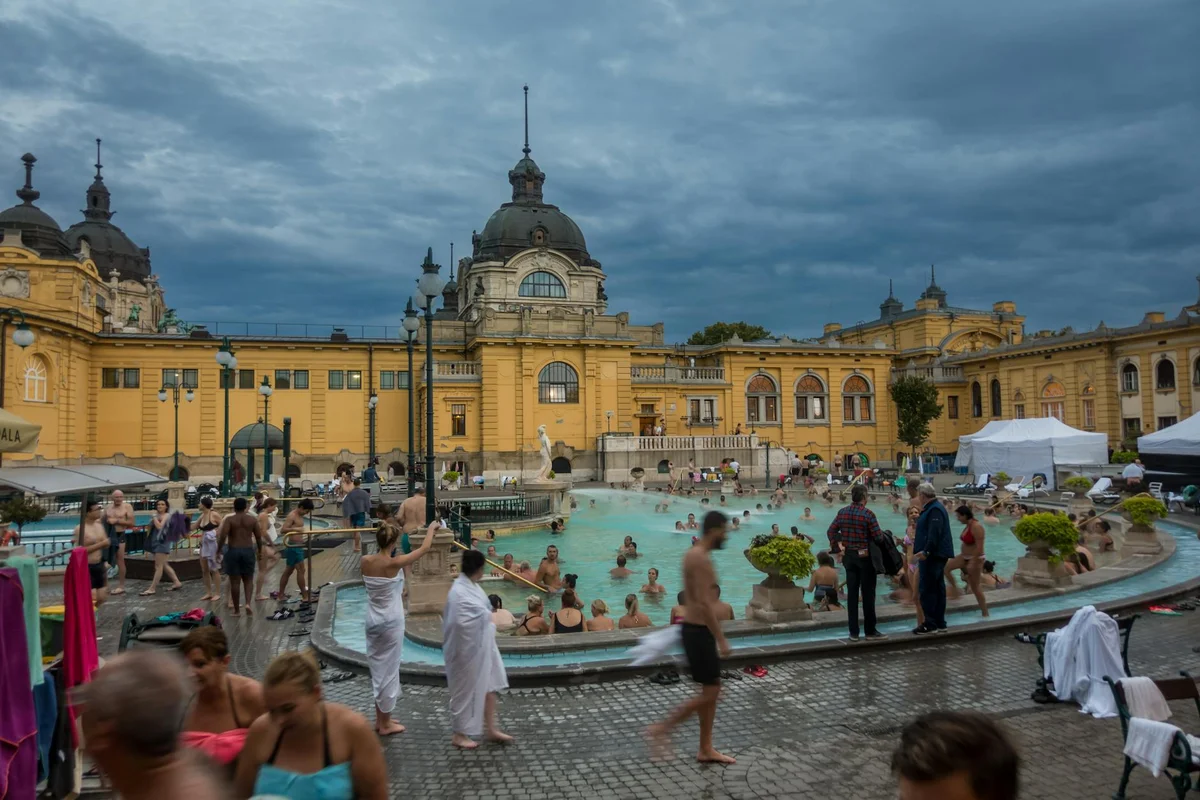 Széchenyi Thermal Bath view 1