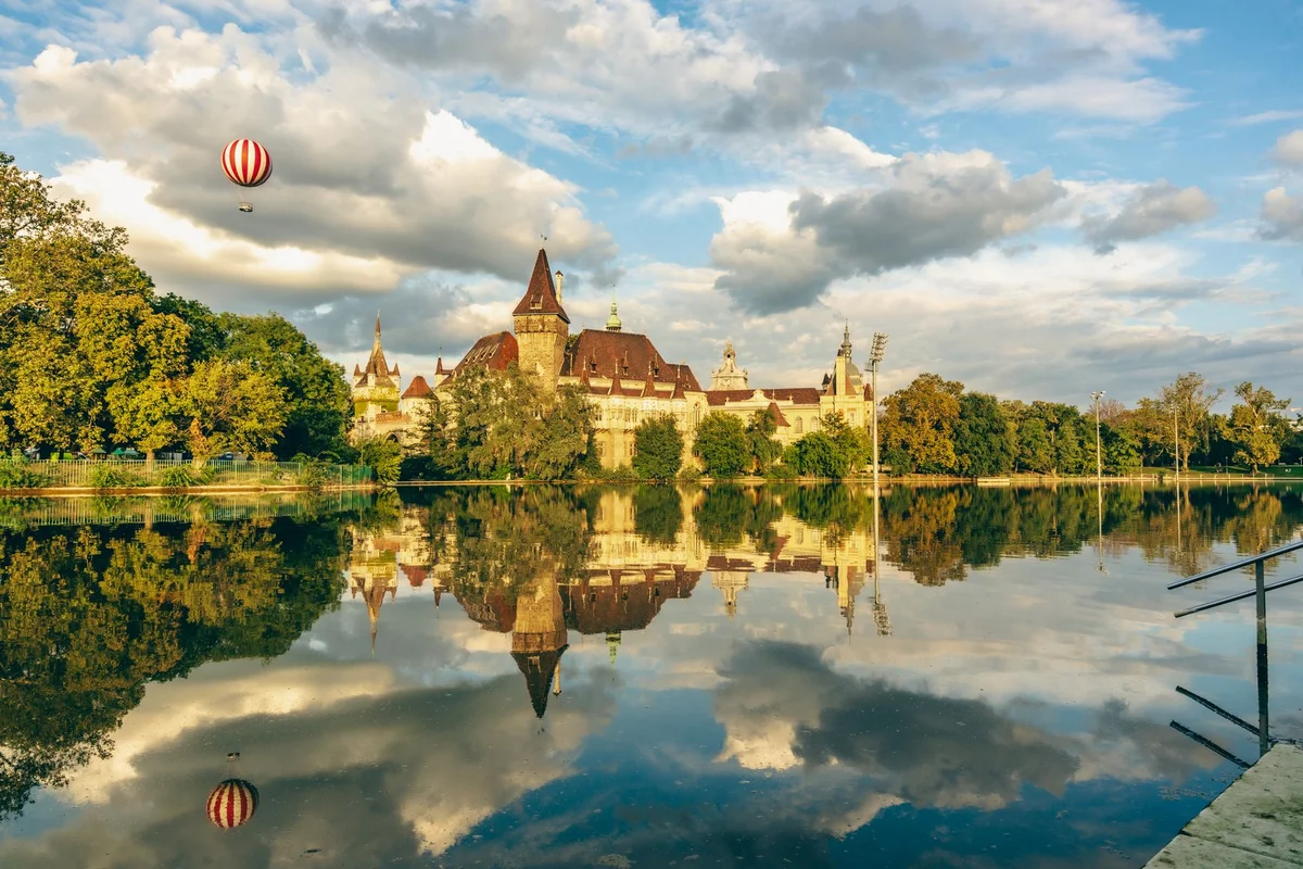 Vajdahunyad Castle view 1
