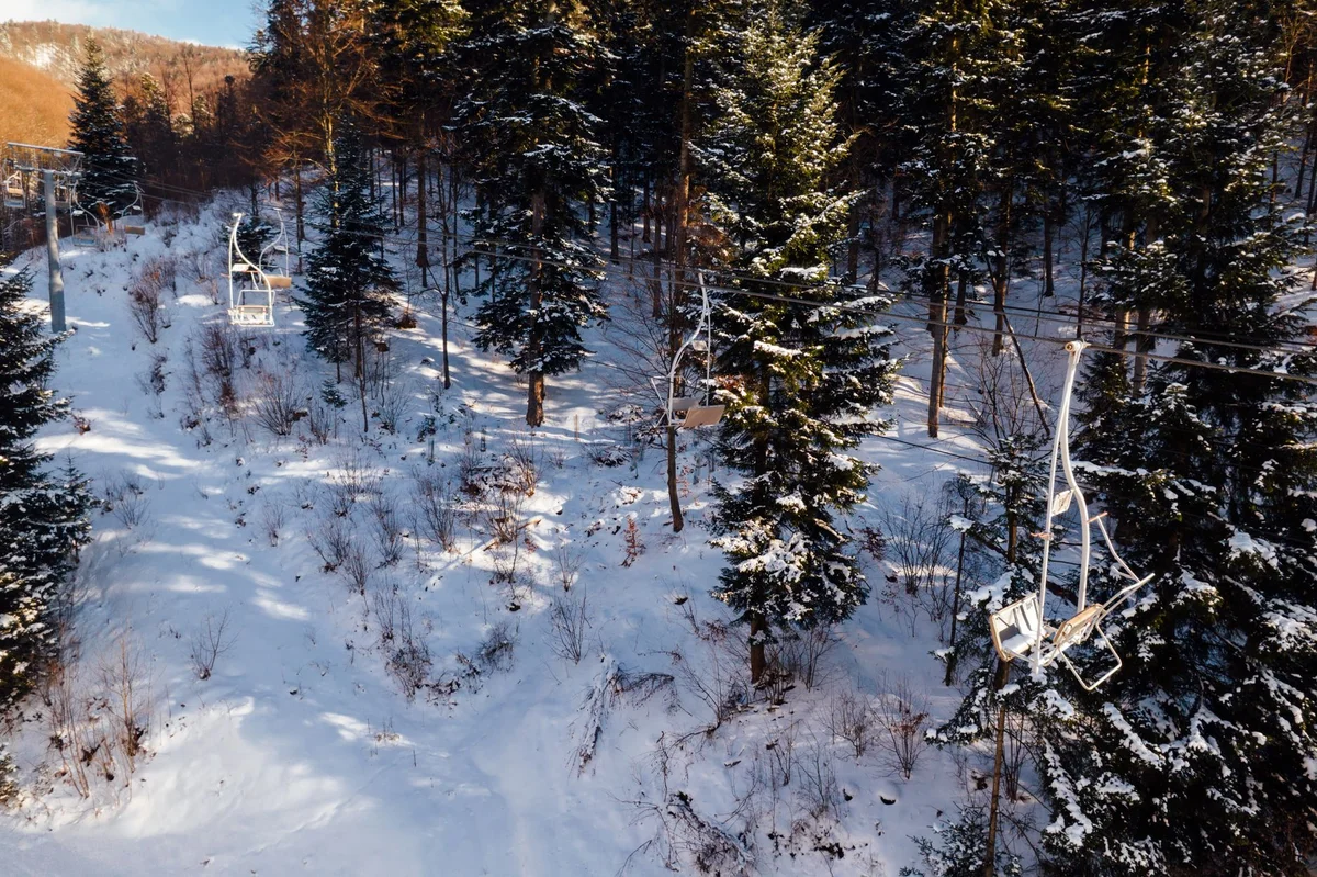 Zugliget Chairlift view 1