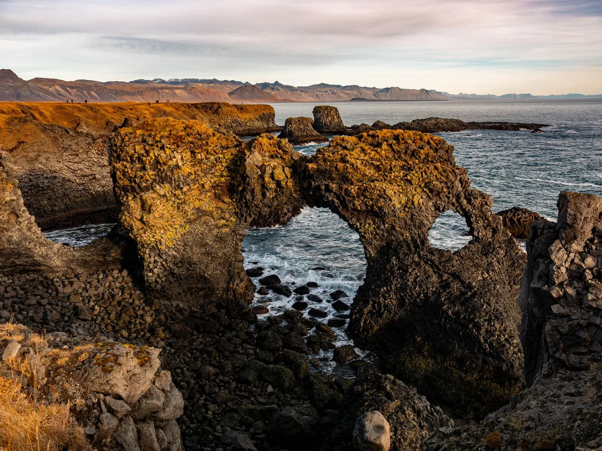 Arnarstapi Cliffs view 1