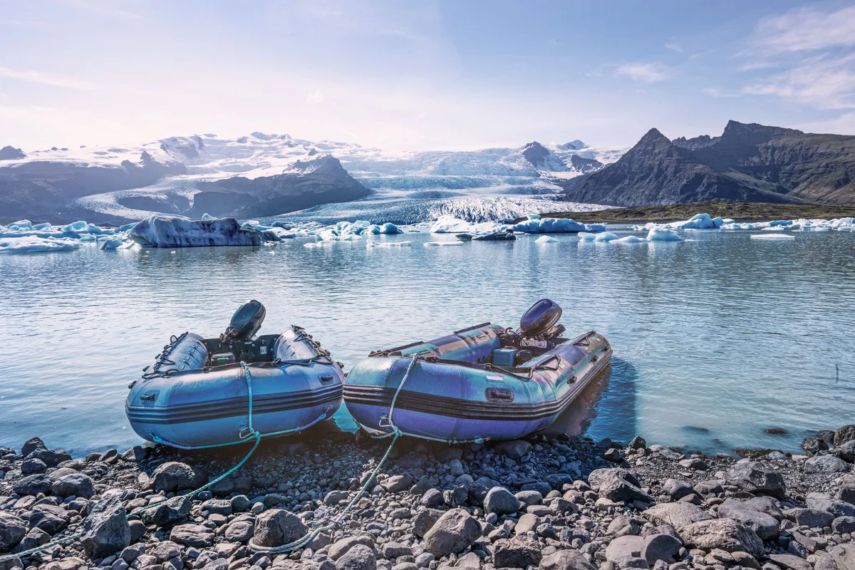 Fjallsarlon Glacier Lagoon view 1