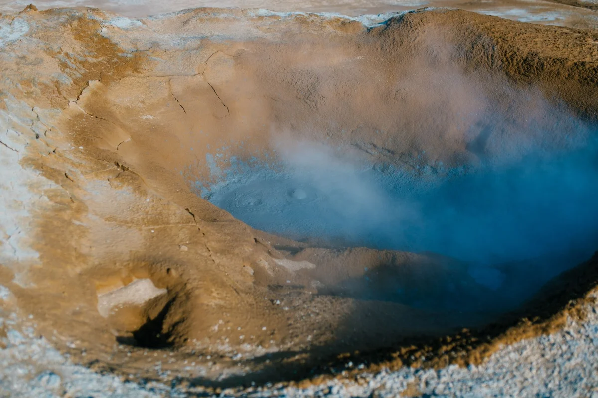 Geysir Geothermal Area view 2
