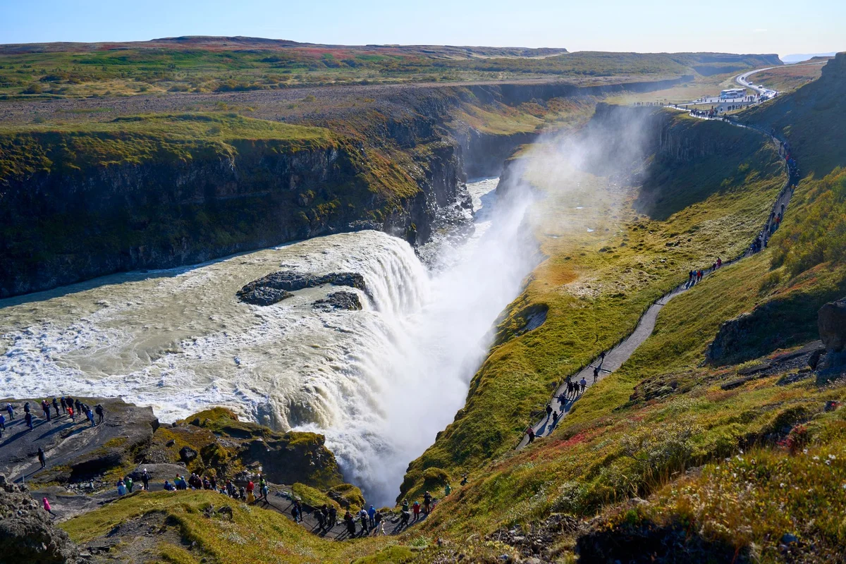 Gullfoss view 1