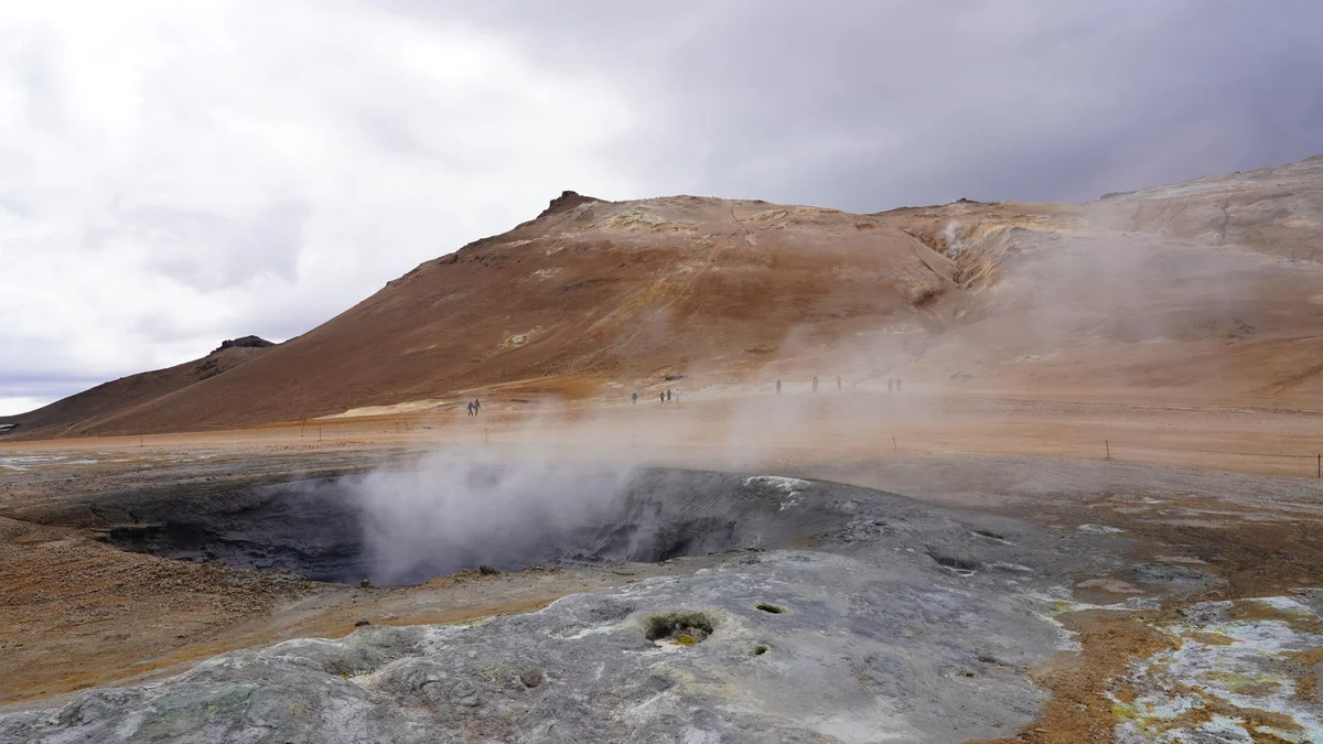 Gunnuhver Hot Springs view 2