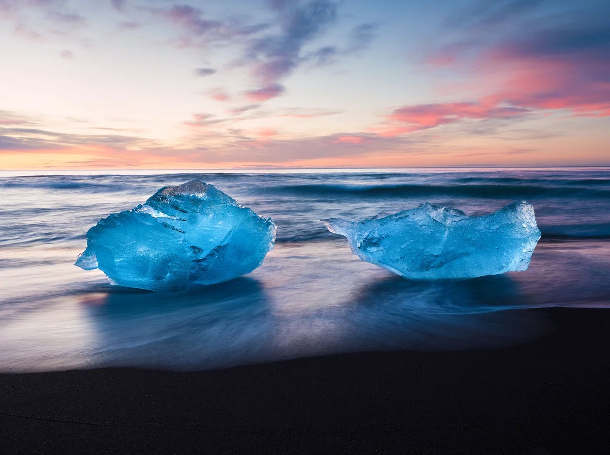 Jökulsárlón Glacier Lagoon view 2