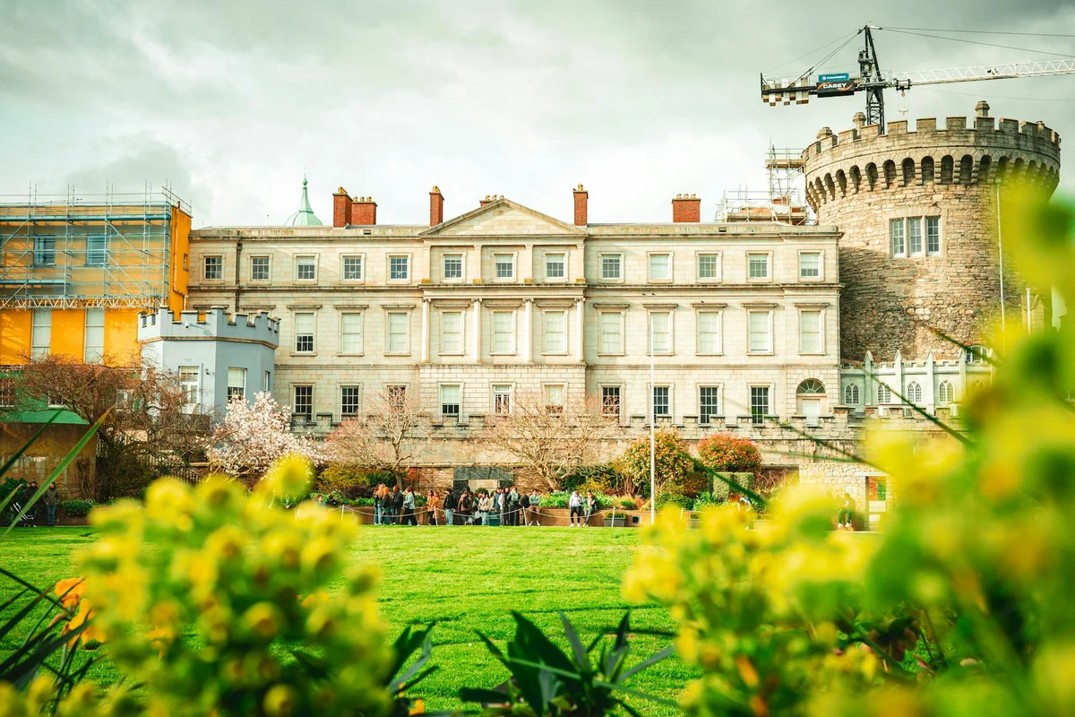 Dublin Castle view 1