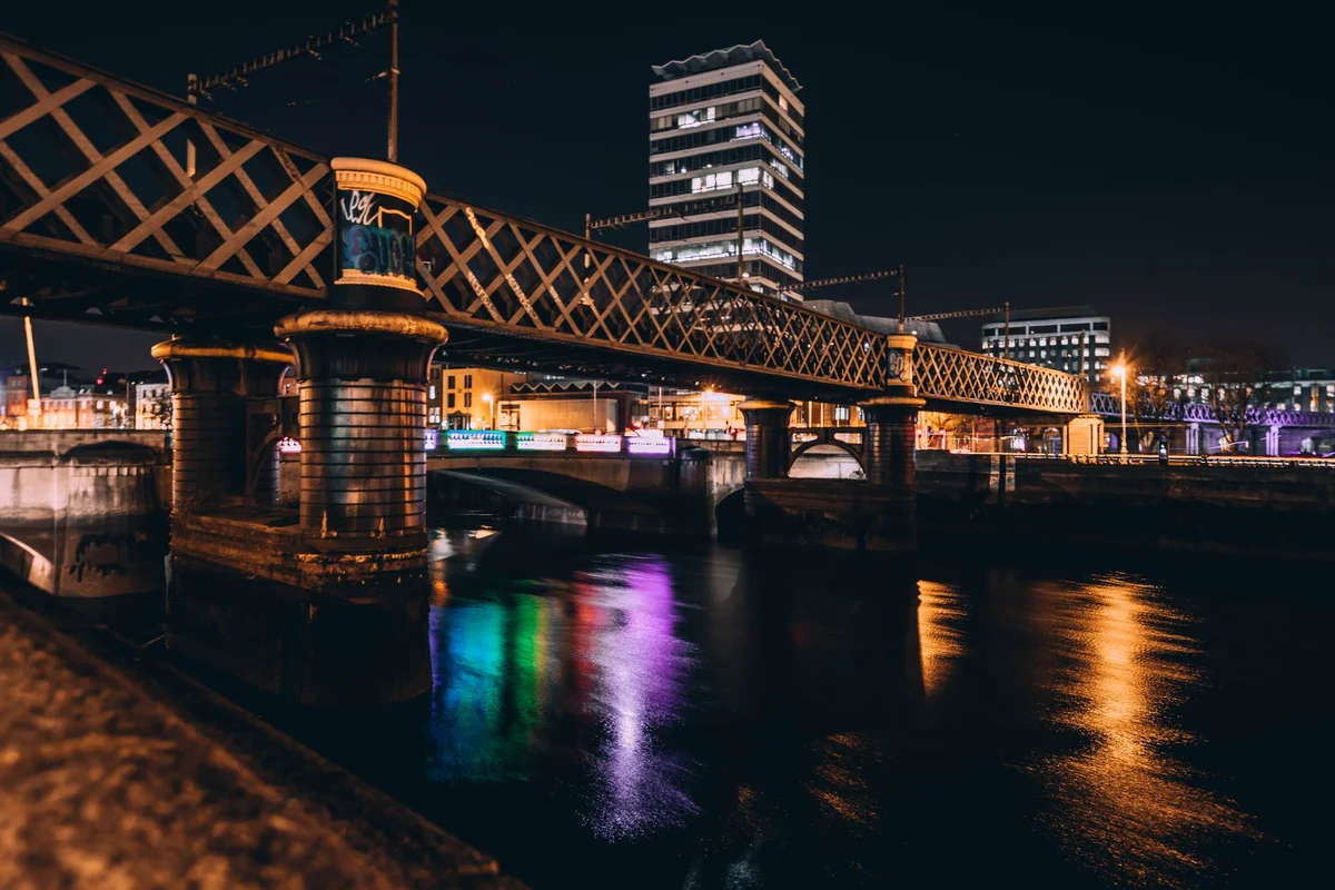 Ha'penny Bridge view 2