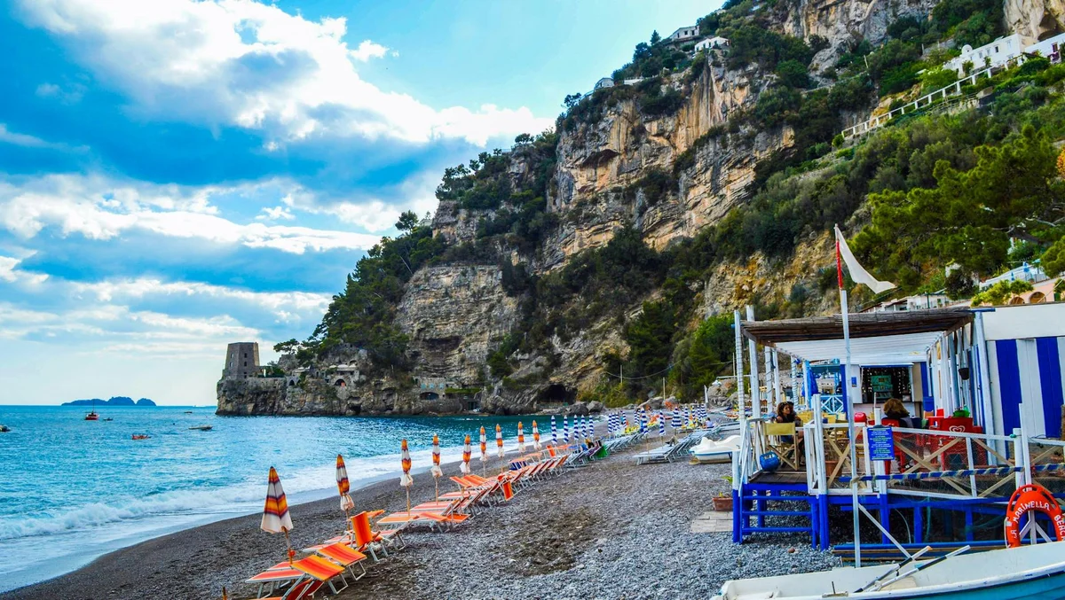 Atrani Beach view 1