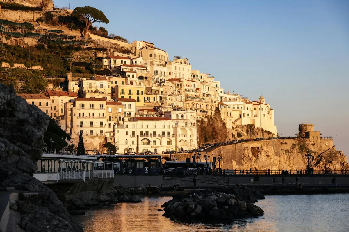 Marina di Praia view 1