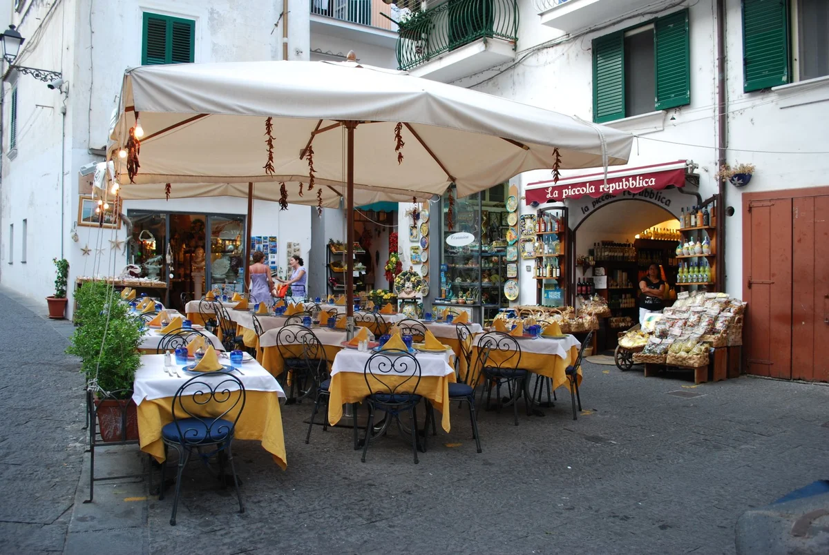 Atrani Piazzetta view 1