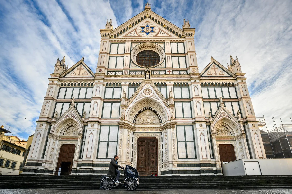 Basilica of Santa Croce view 1