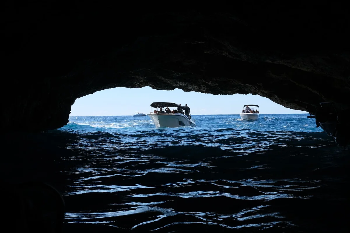 Blue Grotto view 1