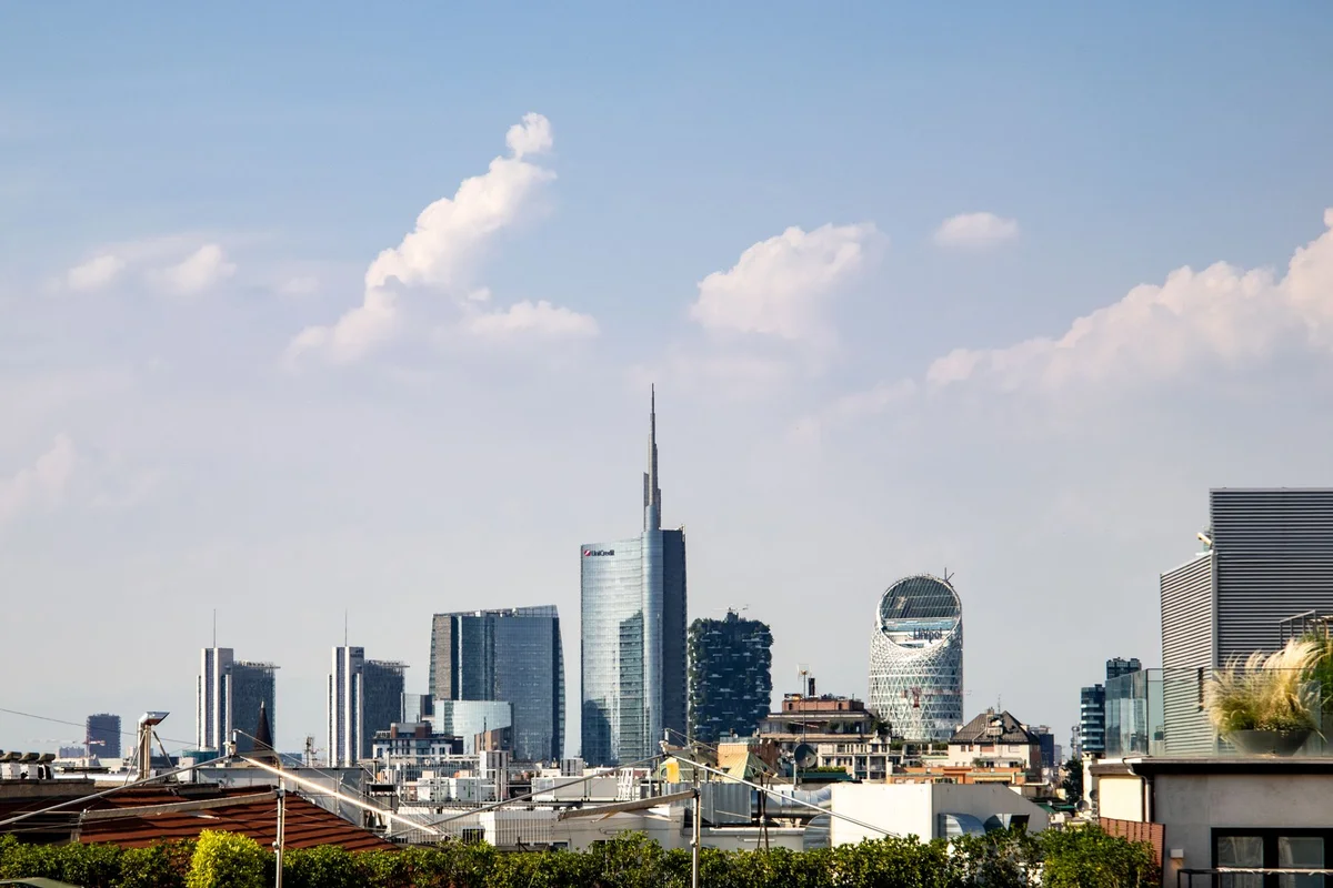Bosco Verticale view 2