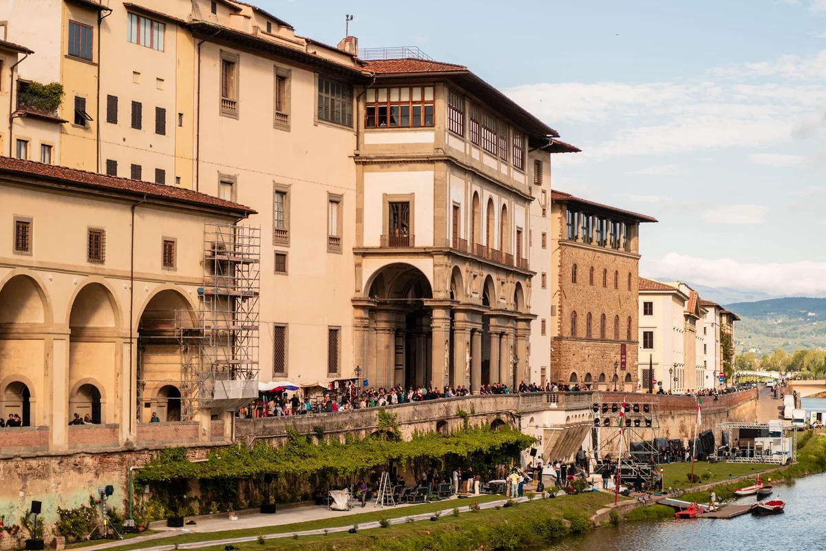 Galleria degli Uffizi view 1