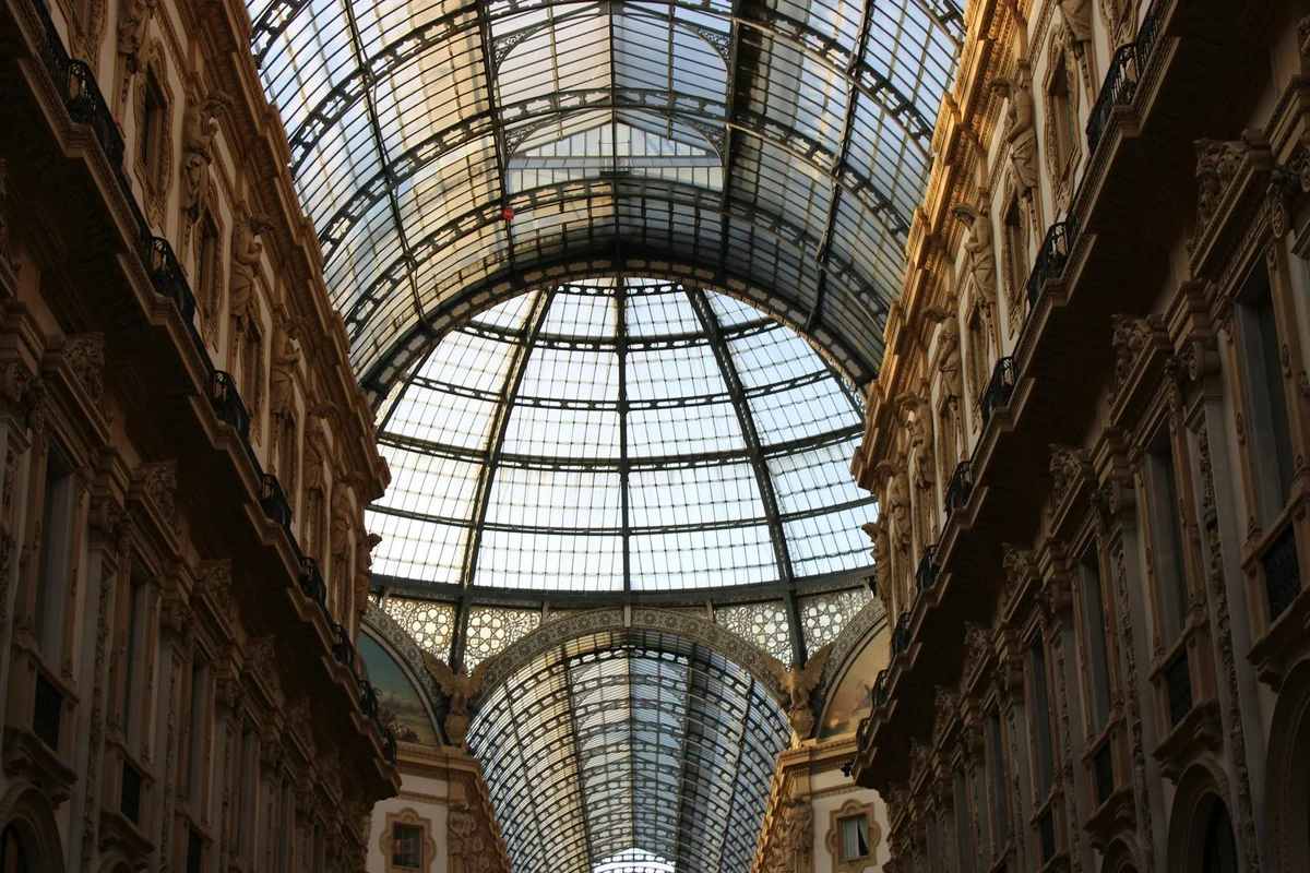 Galleria Vittorio Emanuele II view 1