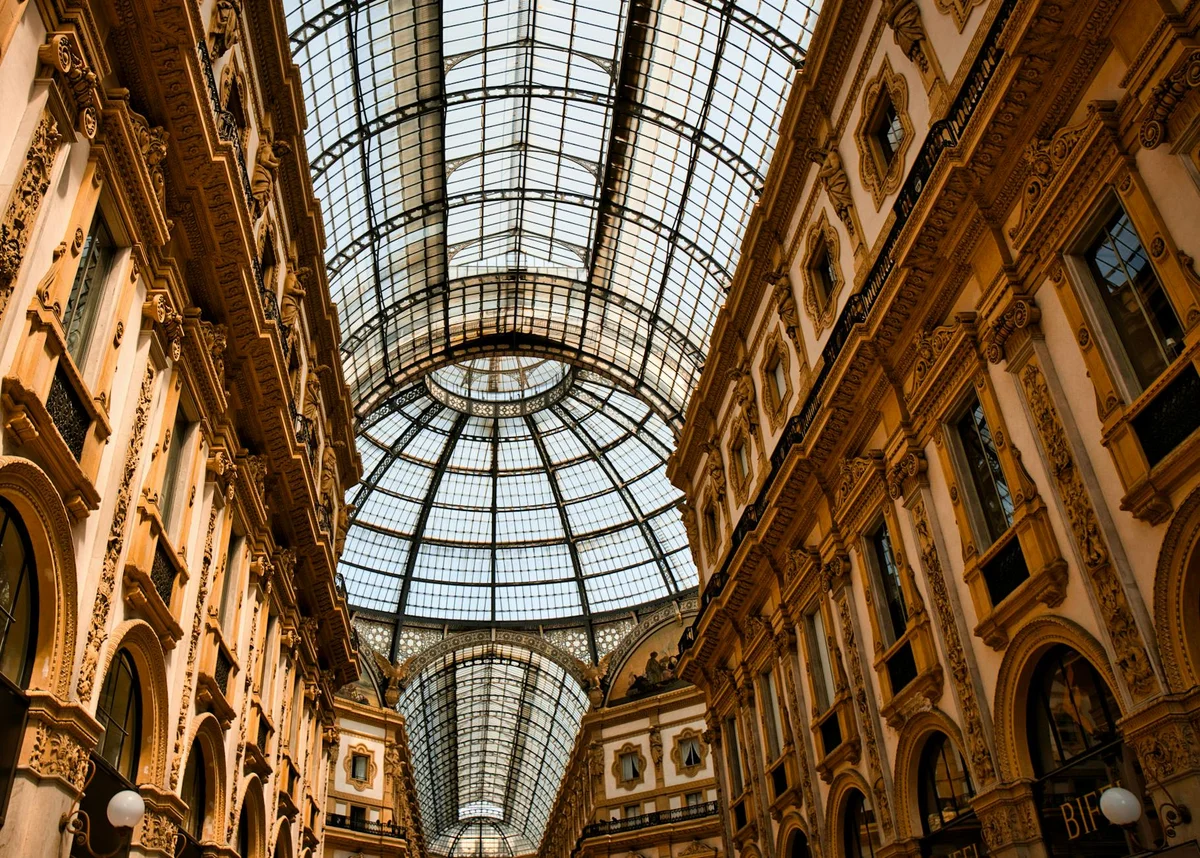 Galleria Vittorio Emanuele II view 2