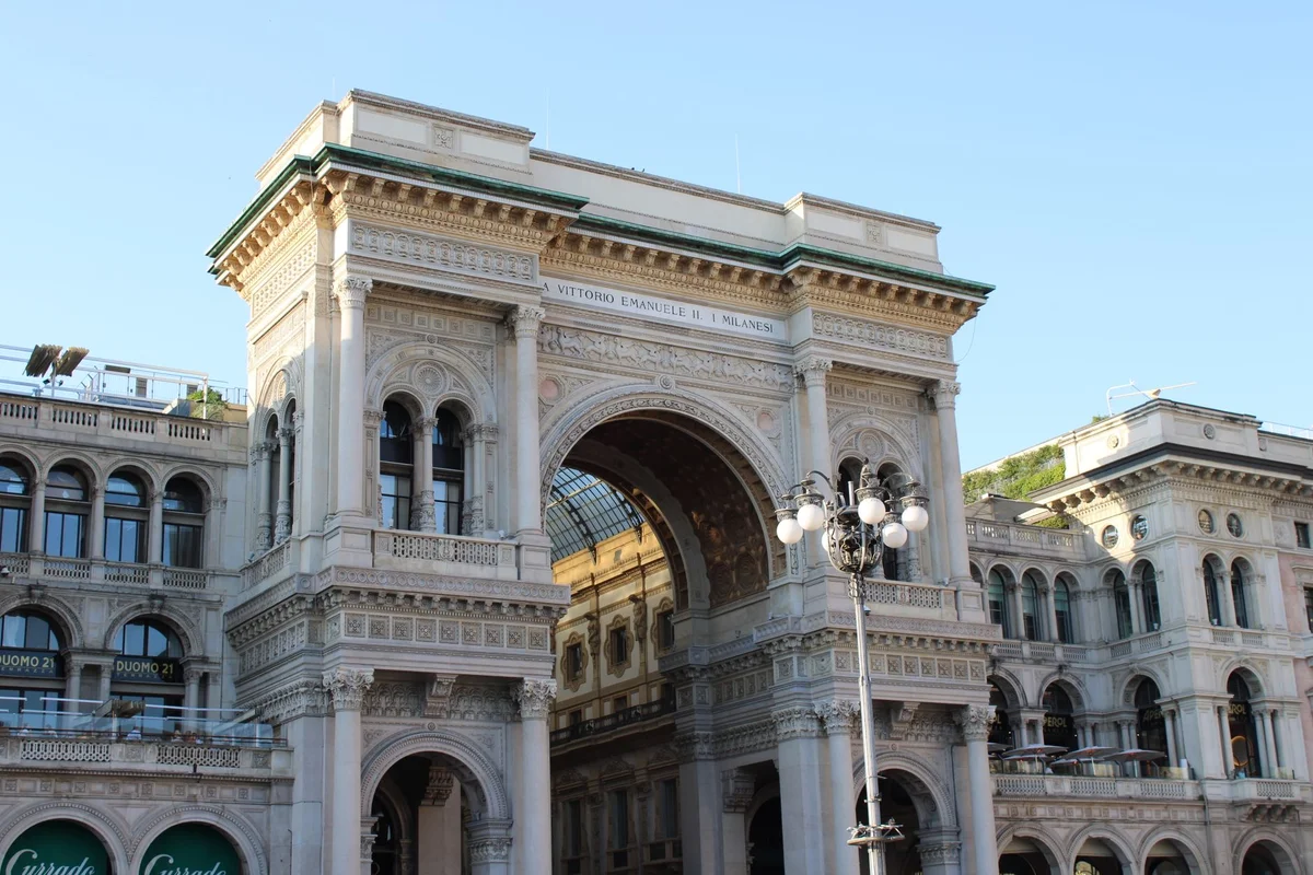 Galleria Vittorio Emanuele II view 2