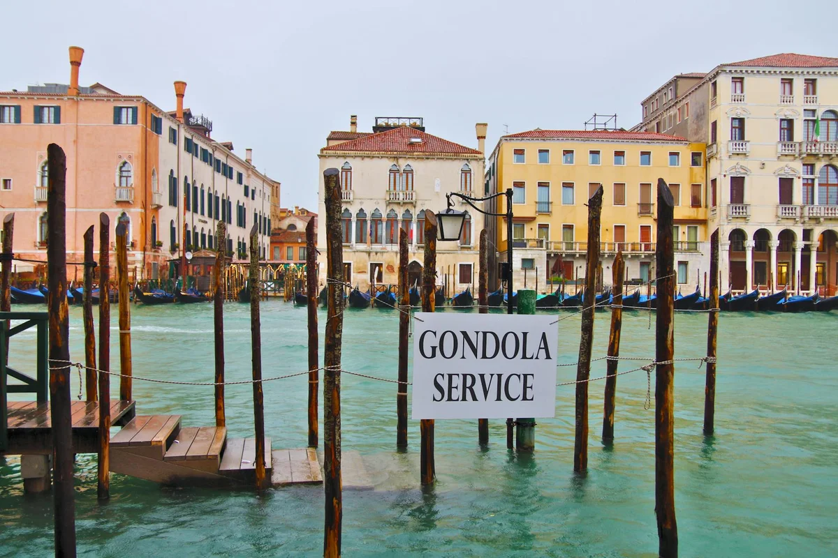 Gondola Ride Venice view 2