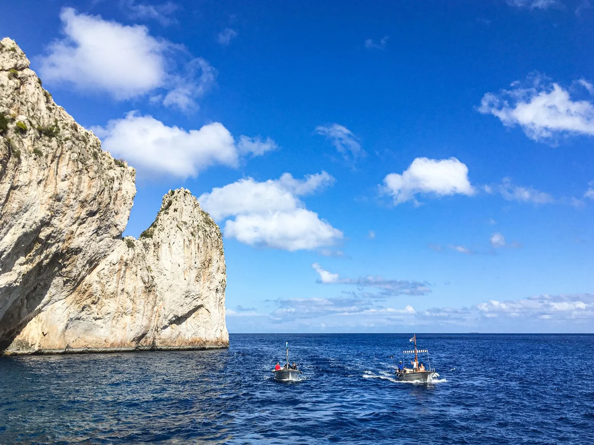 Blue Grotto view 1