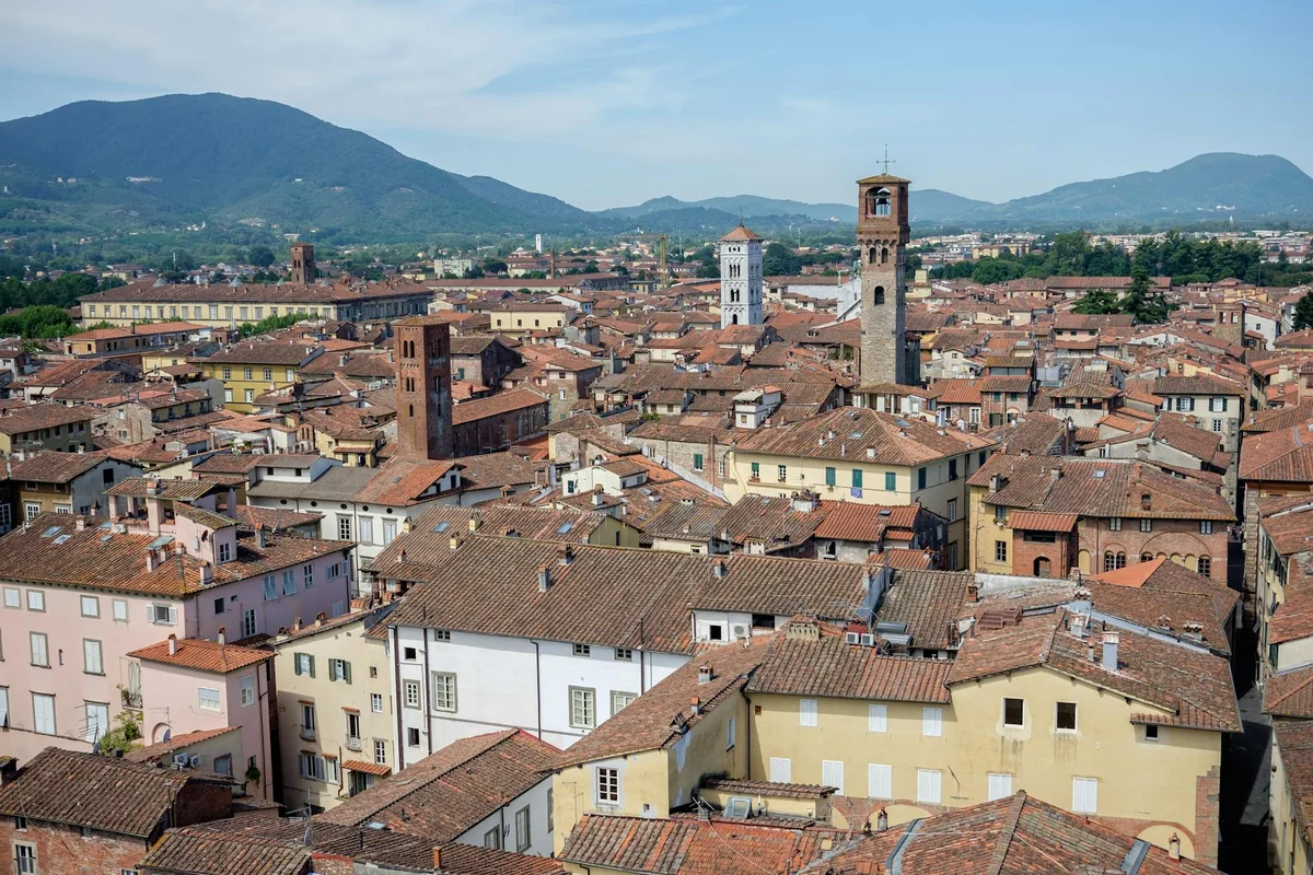 Lucca Old Town view 1