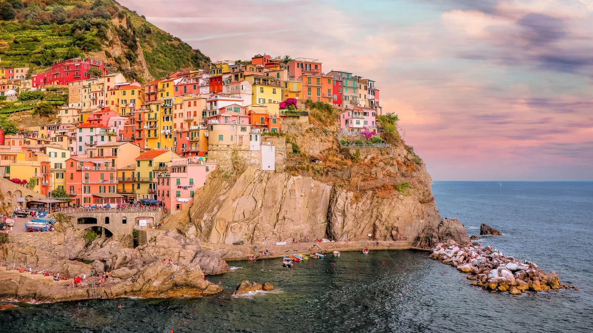 Manarola Village view 1