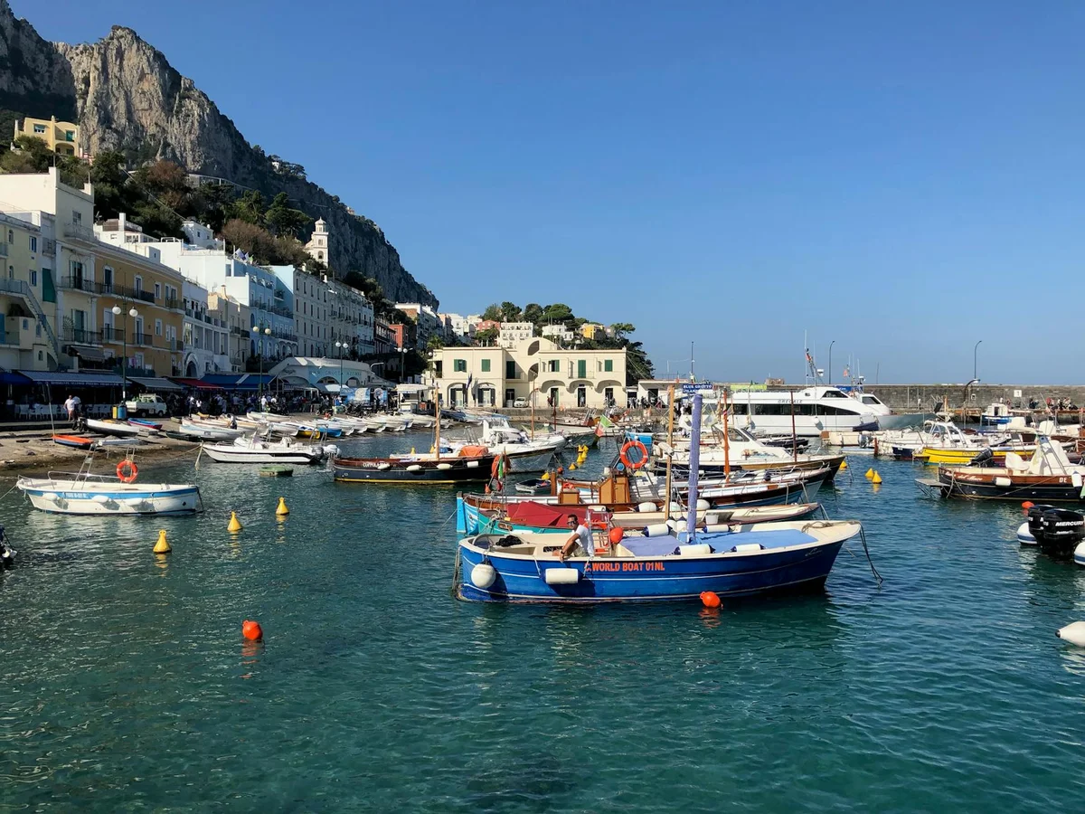 Marina Grande Beach view 1