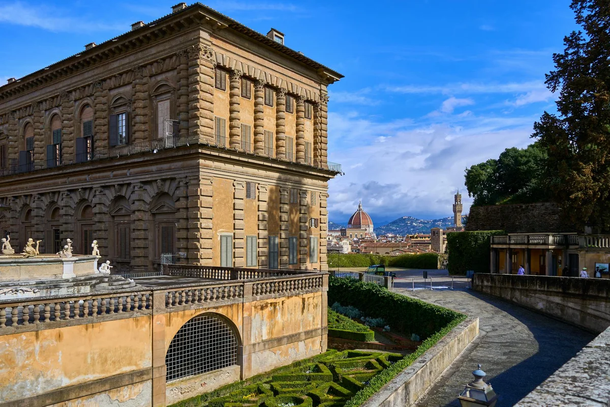 Palazzo Pitti view 1