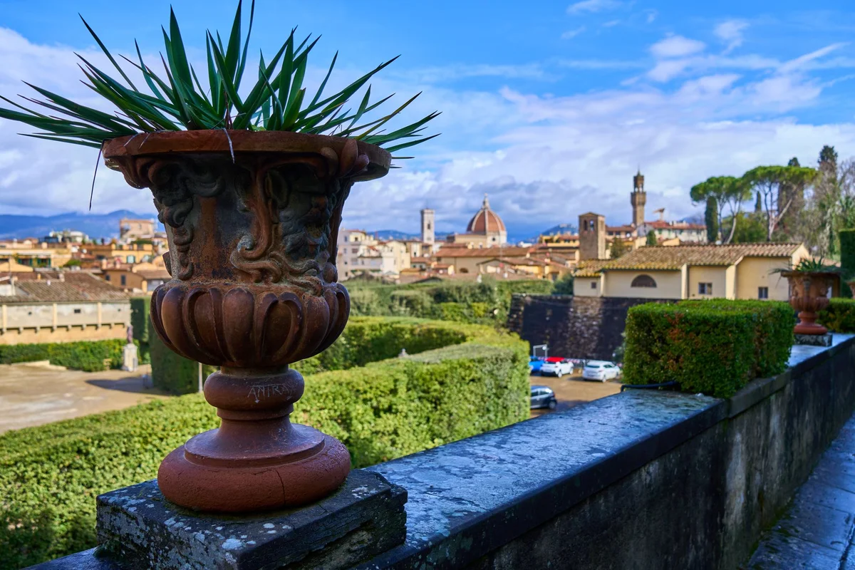 Palazzo Pitti view 2