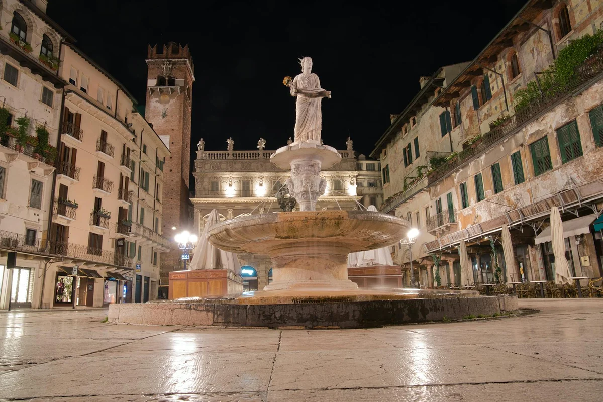 Piazza delle Erbe view 1