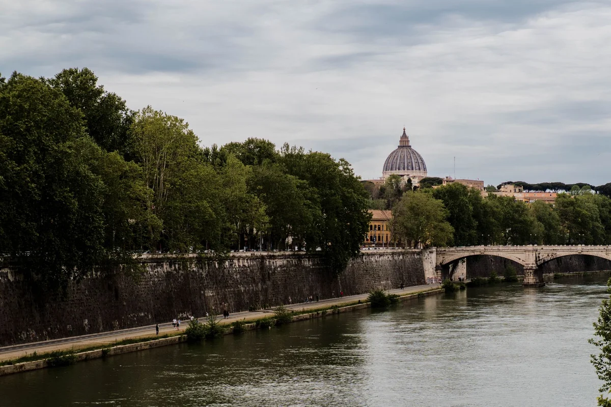 Ponte Sant'Angelo view 1