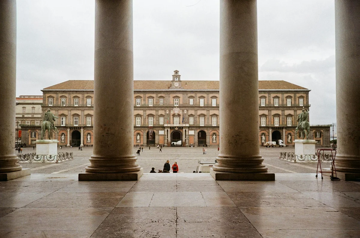 Royal Palace of Naples view 1