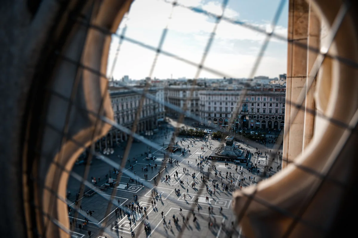 Leaning Tower of Pisa view 1