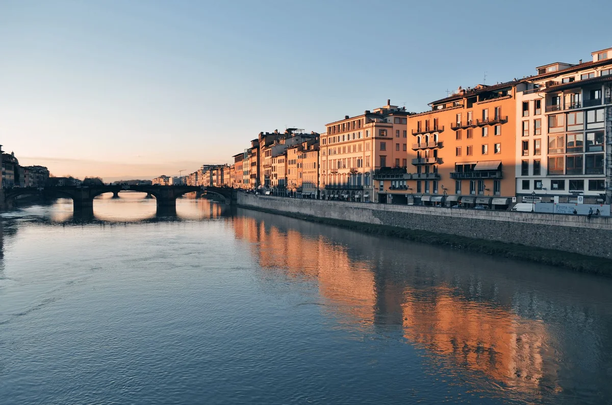 Uffizi Gallery view 2