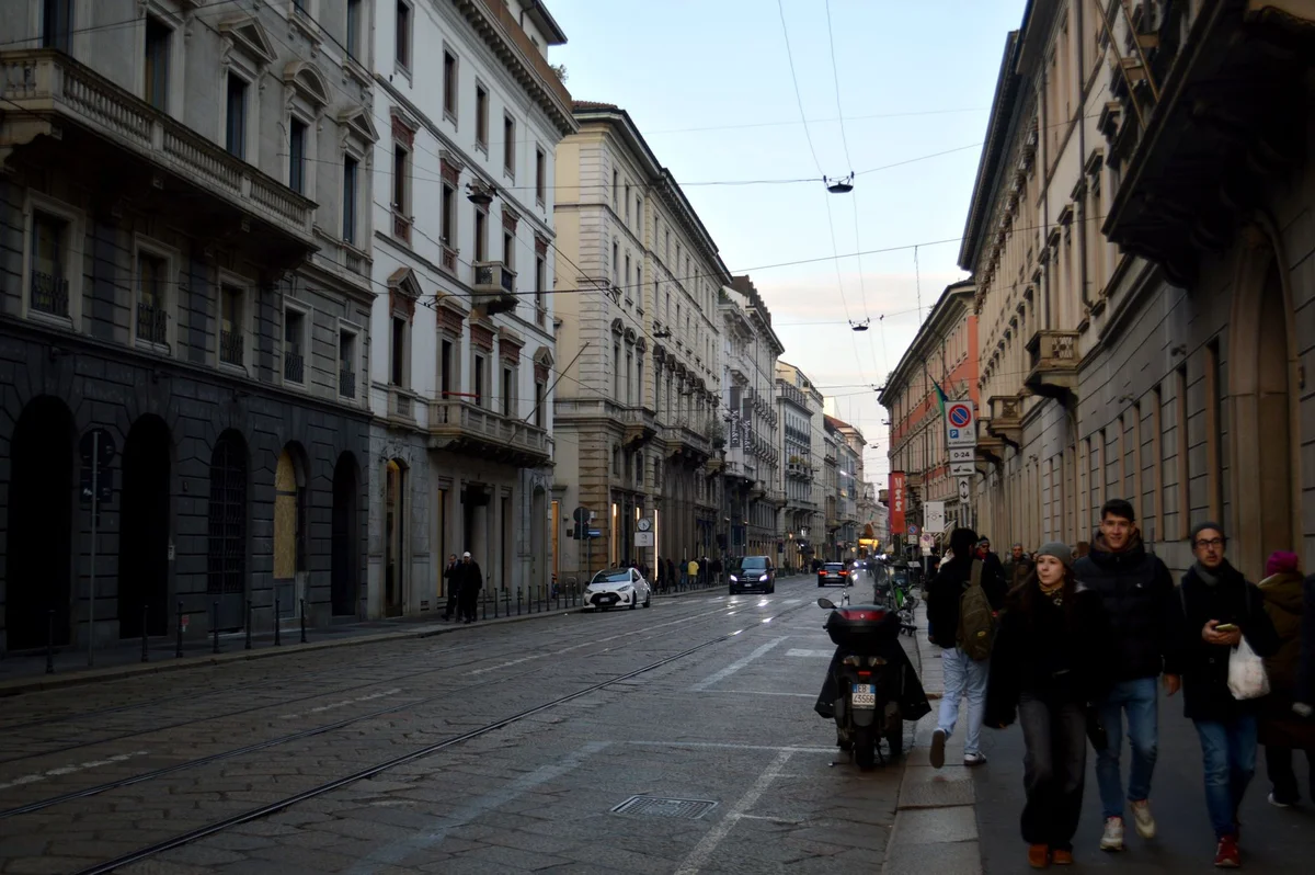 Via Monte Napoleone view 1