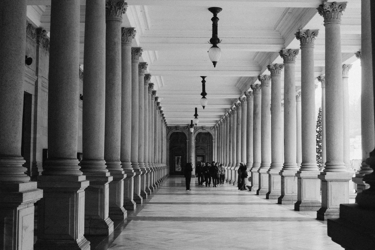 Via Roma Arcades view 2