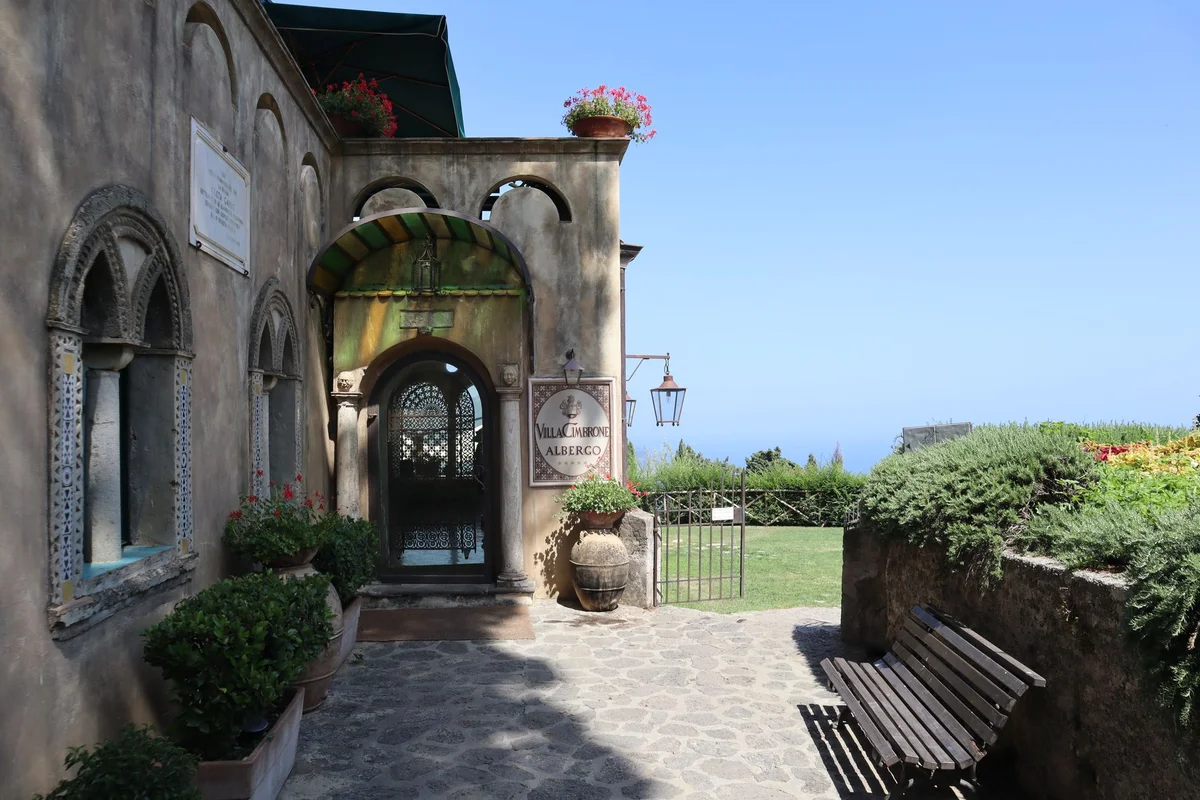 Villa Cimbrone Gardens view 1