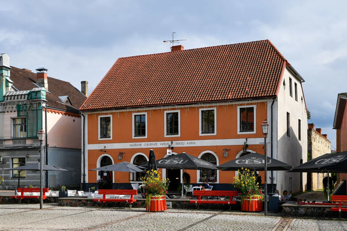 Cēsis Old Town view 1