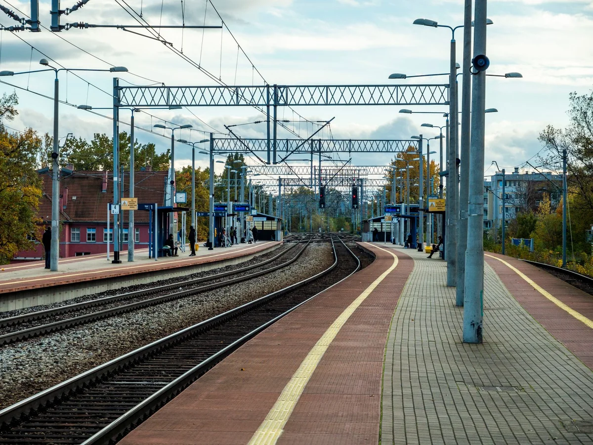 Cēsis Railway Station view 1
