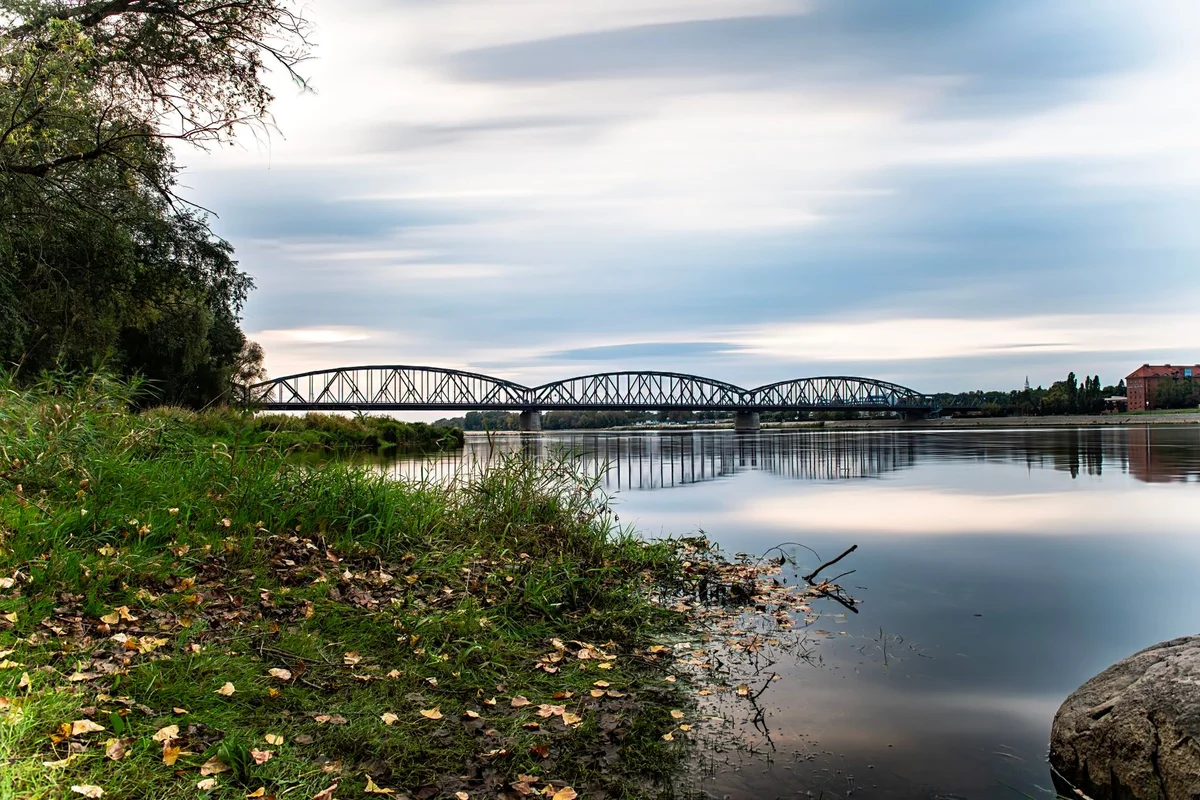 Kuldīga Brick Bridge view 2