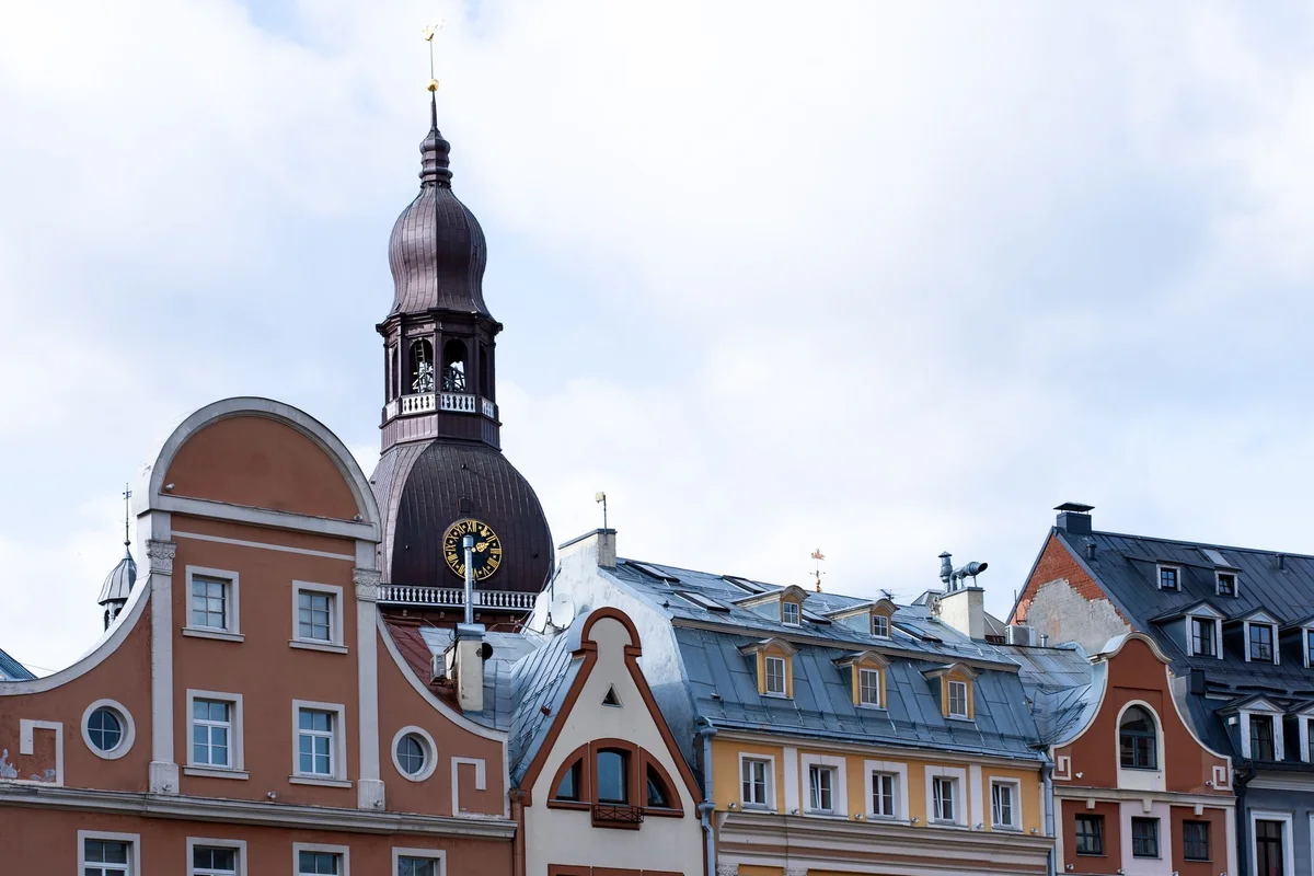 Riga Central Market view 1