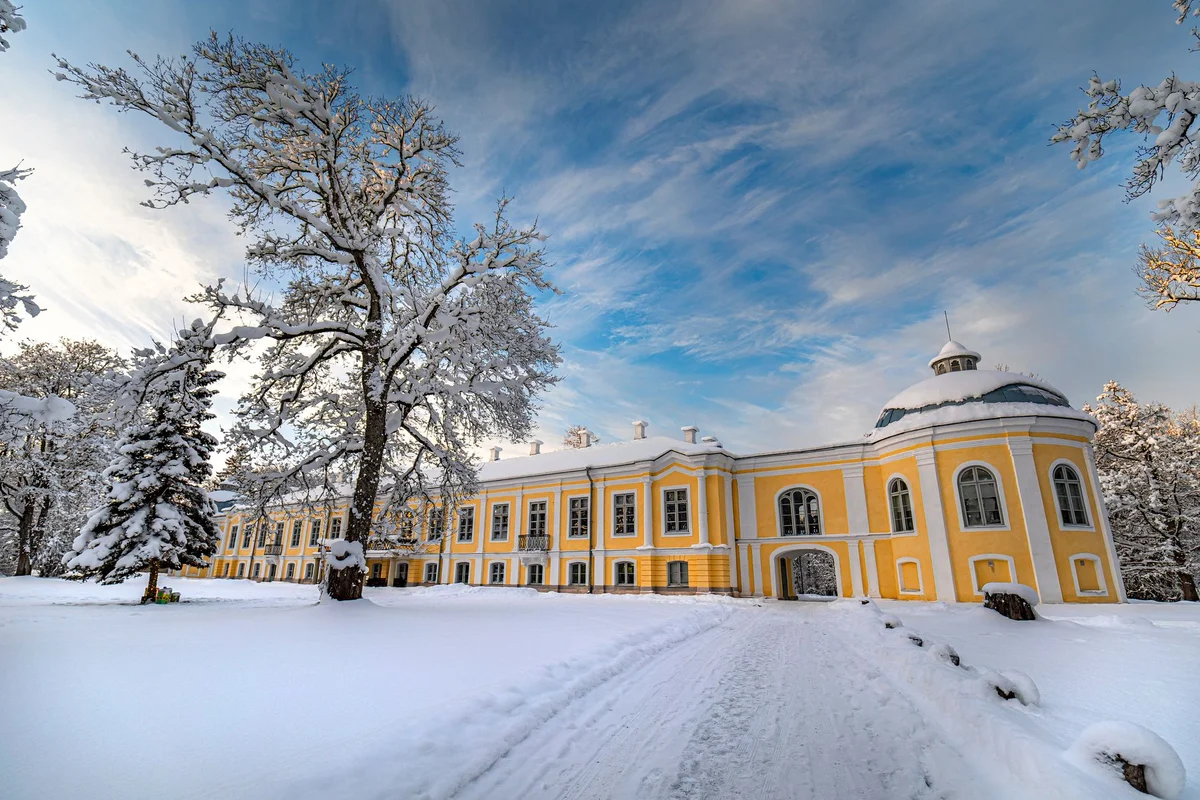 Rundāle Palace view 1